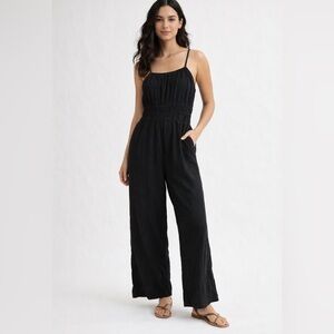 Old Navy Black Wide-Leg Jumpsuit